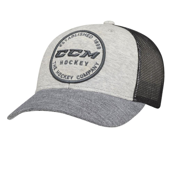 CCM Academy Mesh Trucker Hat (Light Grey)