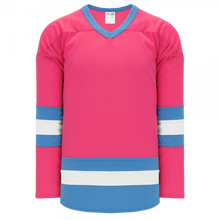 Load image into Gallery viewer, Pink/Sky Blue/White Practice Jersey