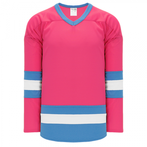 Pink/Sky Blue/White Practice Jersey